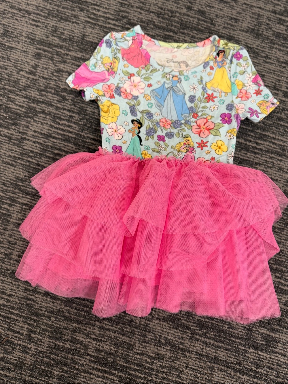 Posh Peanut x Disney Princess Floral Tutu Dress 2T